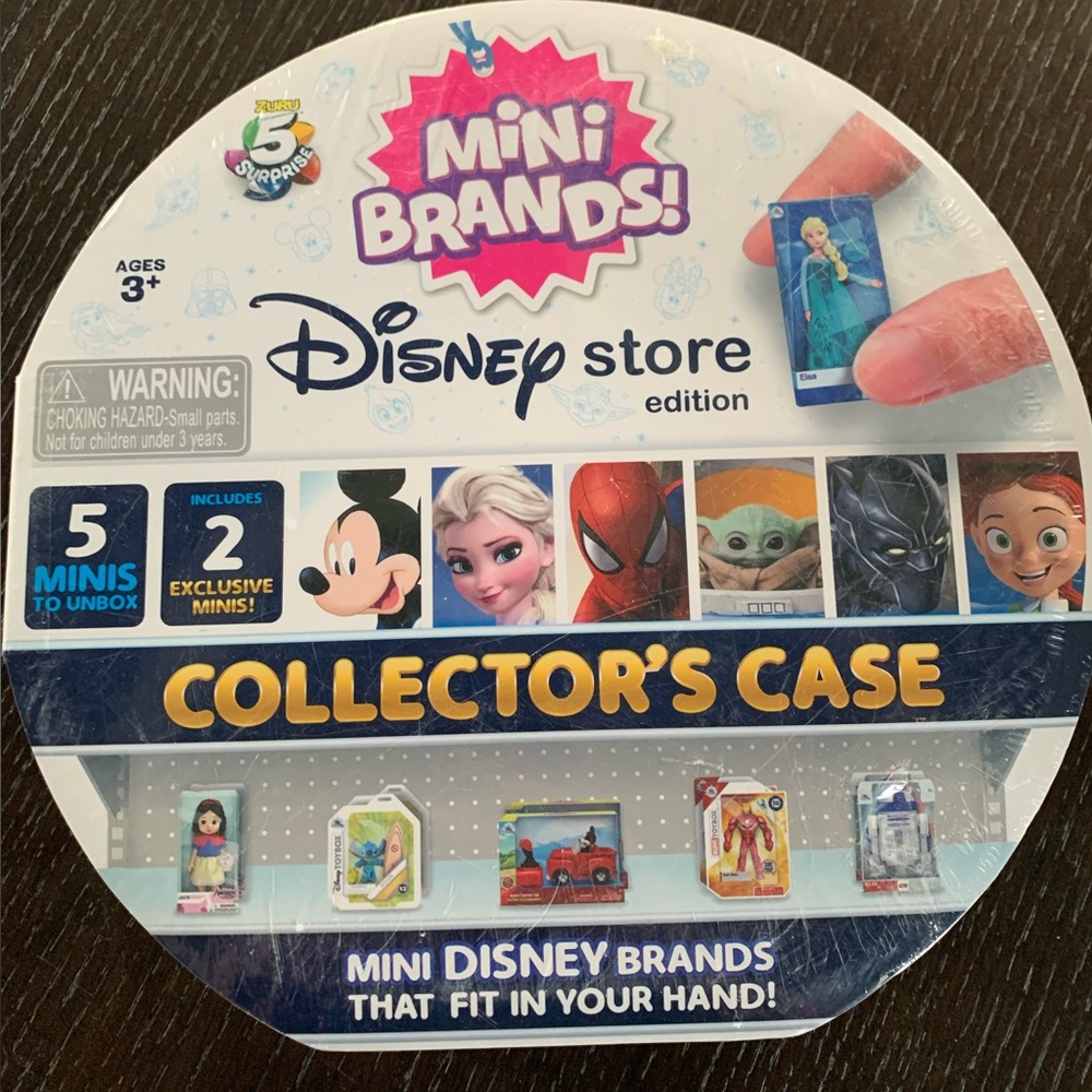 Zuru 5 Surprise Disney Store Mini Brands Collectors Case